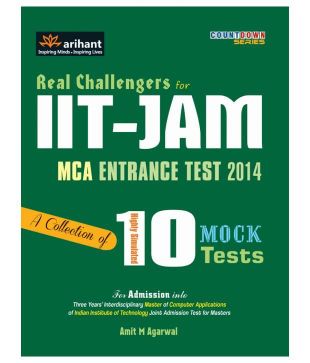 Arihant IIT JAM MCA Entrance Test 10 Mock Tests